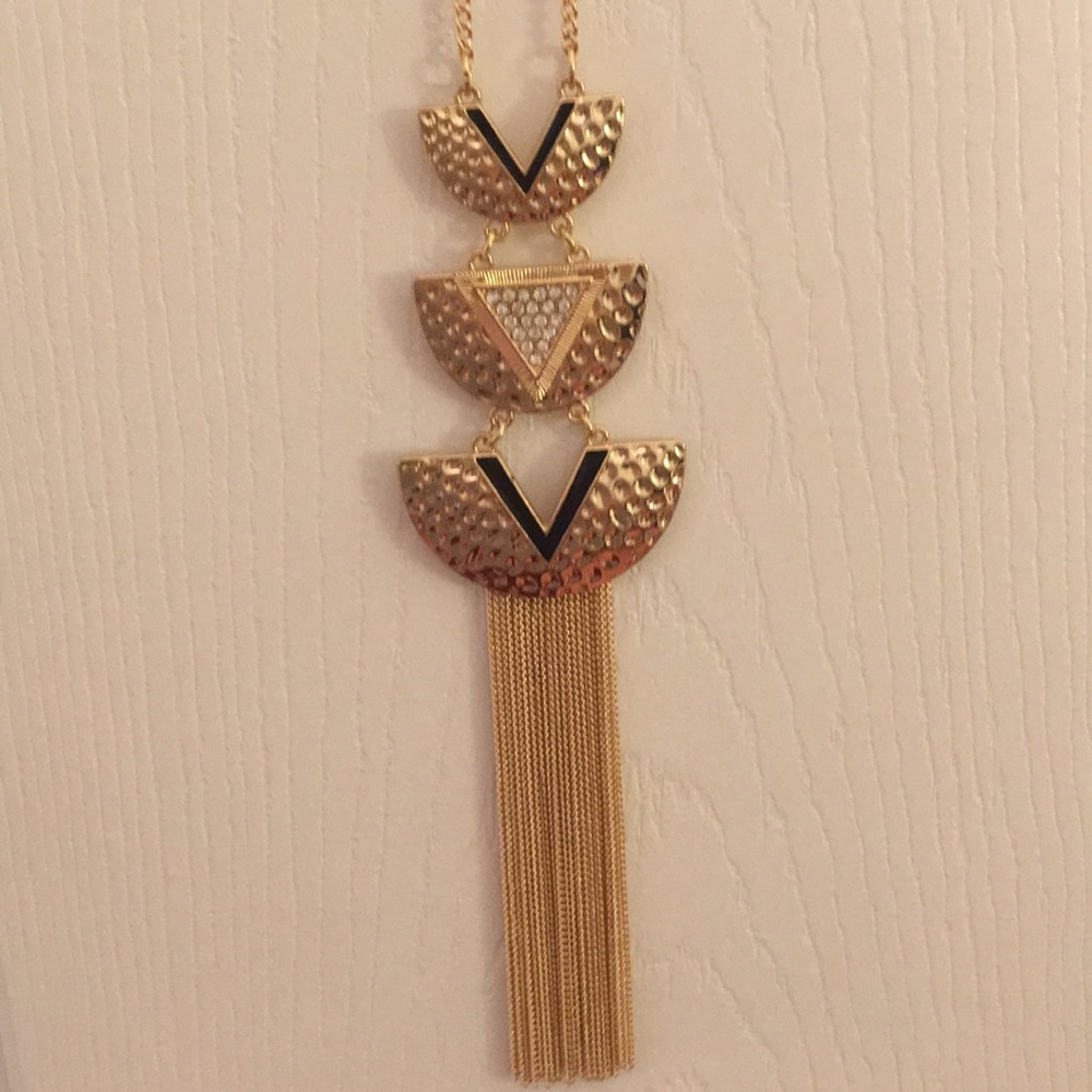 Express Gold Pendant Necklace